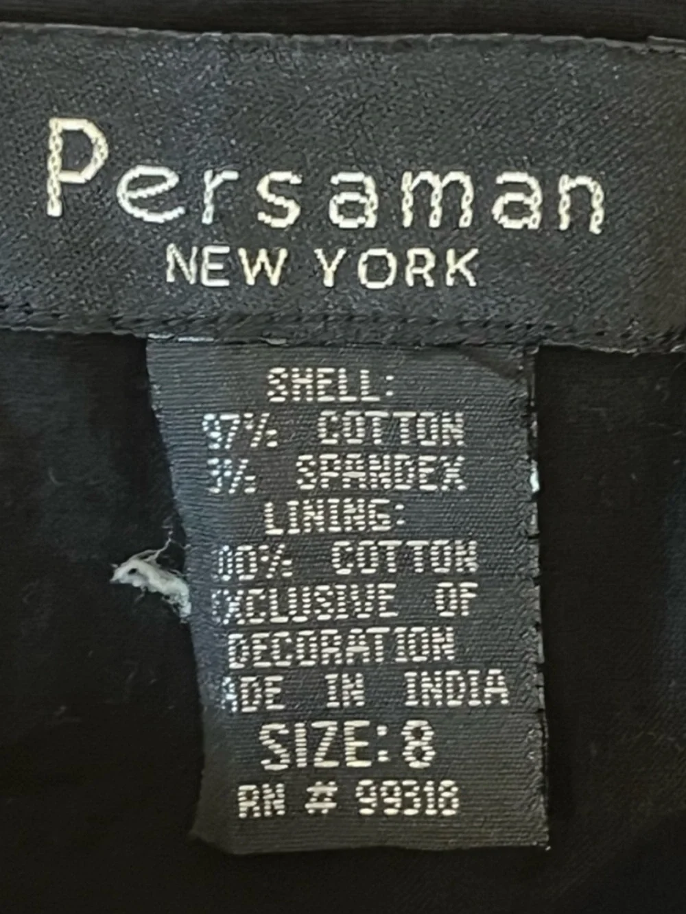 PERSAMAN New York Embroidery Skirt